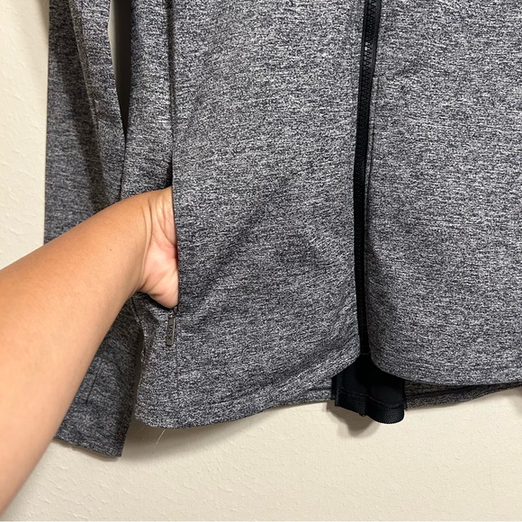 Victoria’s Secret Sport Sweat on Point Full Zip Gray Heather Full Zip Jacket XS - Picture 4 of 9